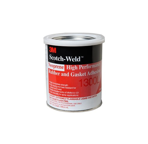 3M Scotch-Weld Neoprene High-Performance Rubber and Gasket Adhesive 1300L