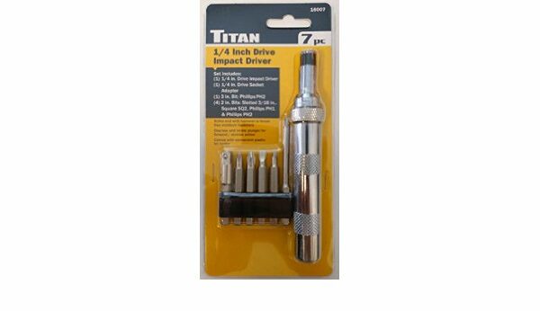 Titan TIT-16007 1/4" Drive Impact Driver