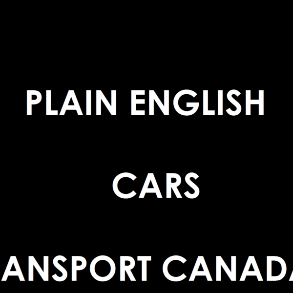 CARS IN PLAIN ENGLISH