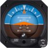 4300-613, Model 4300 Attitude Indicator, Electric, 10–32 VDC, Rotating roll dial, Delta symbolic aircraft, Auto switch to standby