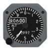 6420215-6, Model MD215 Altimeter - 2", 55K, Dual Scale, Counter drum pointer, Gray, Internal battery