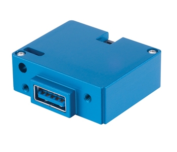 6430202-10 USB Charging Port, Model #: TA202, 10-32 VDC, Single Type-A, Bottom connector
