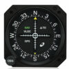 MD200-707 Course Deviation Indicator, Model MD200, 3", Lighted, Glideslope and course datum
