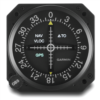 MD222-406 Course Deviation Indicator, Model MD222, 2", GS/LOC, NAV, GPS, VLOC, With resolver