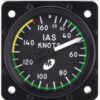 Airspeed Indicator MD25-160, 2", 20–160 knots, Lighted