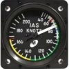 Airspeed Indicator MD25-200, 2", 40–200 knots, Lighted
