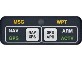 MD41-1528, Model MD41 annunciation control unit - 28V, Horizontal