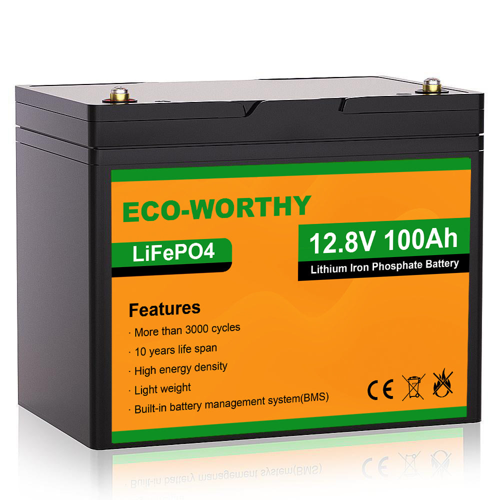 LiFePO4 12V 100Ah Lithium Iron Phosphate Battery – Sugutools